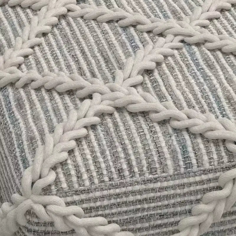 Pouf carré Woodley - WyndenHall