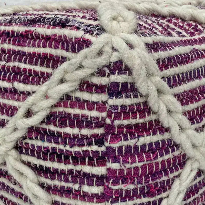 Pouf carré Woodley - WyndenHall