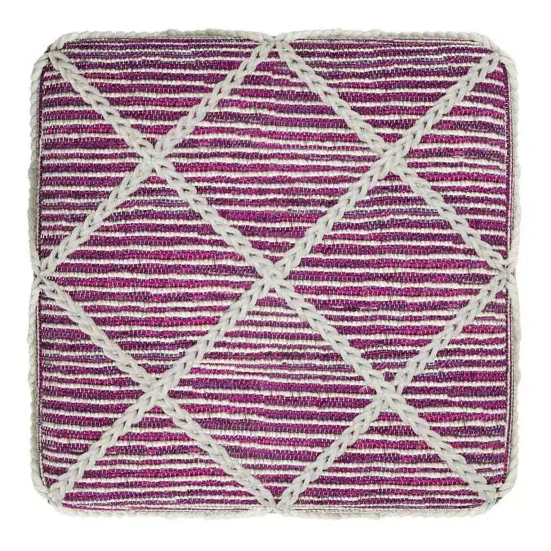 Pouf carré Woodley - WyndenHall