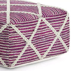 Pouf carré Woodley - WyndenHall