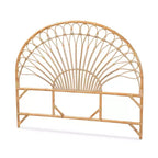 Devereaux Rattan Headboard Natural/Brown - bali & pari