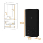 Armoire Prescott - Blanche