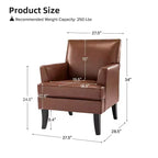 Fauteuil d'appoint rembourré en bois celadon | ART OF LIVING DESIGNS