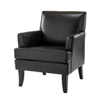 Fauteuil d'appoint rembourré en bois celadon | ART OF LIVING DESIGNS
