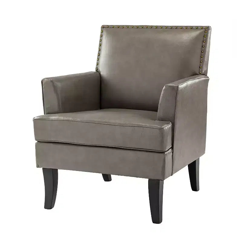 Fauteuil d'appoint rembourré en bois celadon | ART OF LIVING DESIGNS