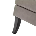 Fauteuil d'appoint rembourré en bois celadon | ART OF LIVING DESIGNS