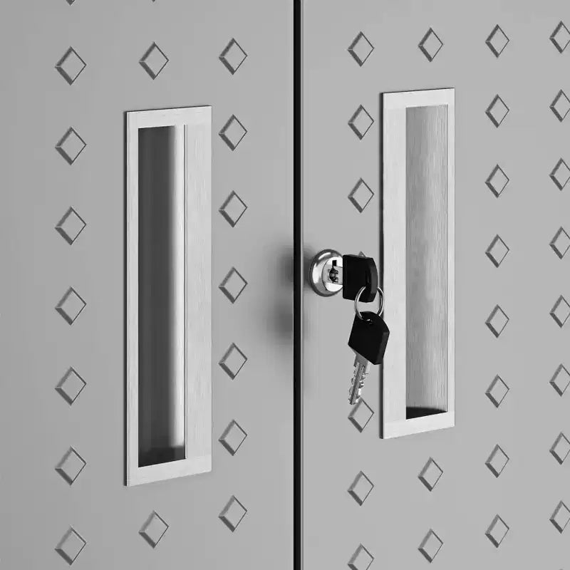 Armoire de garage haute Manhattan Comfort Fortress 74.8