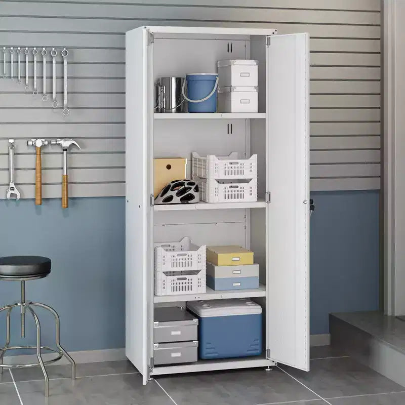 Armoire de garage haute Manhattan Comfort Fortress 74.8