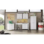 Armoire de garage haute Manhattan Comfort Fortress 74.8