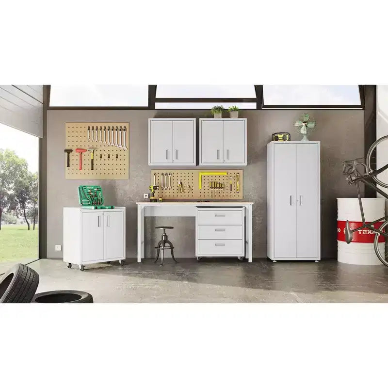Armoire de garage haute Manhattan Comfort Fortress 74.8