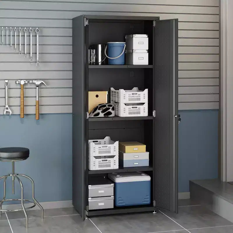 Armoire de garage haute Manhattan Comfort Fortress 74.8