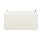 Banc de rangement moyen avec pieds en métal - HomePop