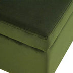 Banc de rangement moyen avec pieds en métal - HomePop