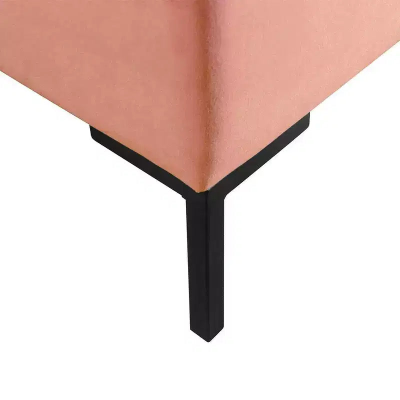 Banc de rangement moyen avec pieds en métal - HomePop