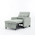 Fauteuil Lit Futon Convertible Fauteuil 3-en-1 Fauteuils Lits avec Ports USB