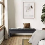 Banc de rangement capitonné moderne Rebeca | ART OF LIVING DESIGN