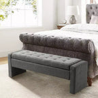 Banc de rangement capitonné moderne Rebeca | ART OF LIVING DESIGN