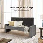 Banc de rangement capitonné moderne Rebeca | ART OF LIVING DESIGN