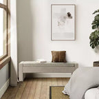 Banc de rangement capitonné moderne Rebeca | ART OF LIVING DESIGN