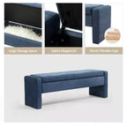 Banc de rangement capitonné moderne Rebeca | ART OF LIVING DESIGN