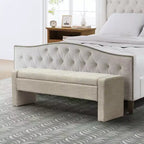 Banc de rangement capitonné moderne Rebeca | ART OF LIVING DESIGN