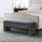 Banc de rangement capitonné moderne Rebeca | ART OF LIVING DESIGN