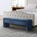 Banc de rangement capitonné moderne Rebeca | ART OF LIVING DESIGN