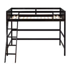 Lit superposé en bois double avec échelle, cadre de lit en bois, pas besoin de sommier tapissier - ModernLuxe
