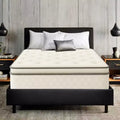 Continental Sleep, 9-Inch Medium Firm Pillow Top Single Sided Hybrid Mattress, Compatible with Adjustable Bed