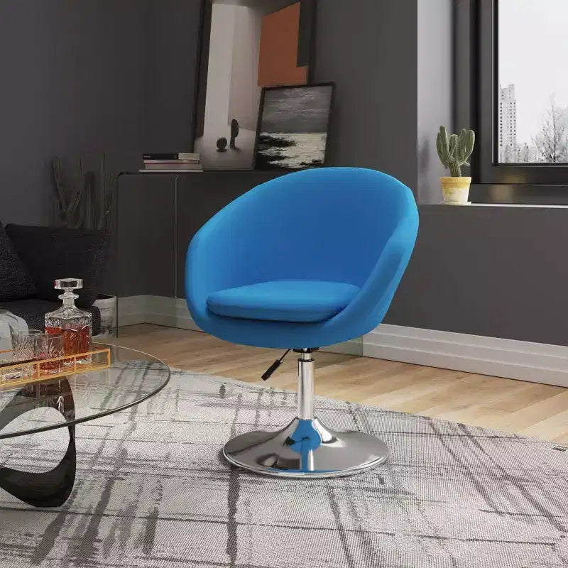 Lot de 2 chaises Hopper en mélange de laine, hauteur réglable - Manhattan Comfort