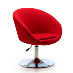 Lot de 2 chaises Hopper en mélange de laine, hauteur réglable - Manhattan Comfort