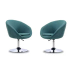 Lot de 2 chaises Hopper en mélange de laine, hauteur réglable - Manhattan Comfort