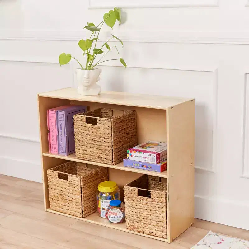 Meuble de rangement simple face à 2 étagères ECR4Kids Streamline, 30 po, Mobilier de salle de classe
