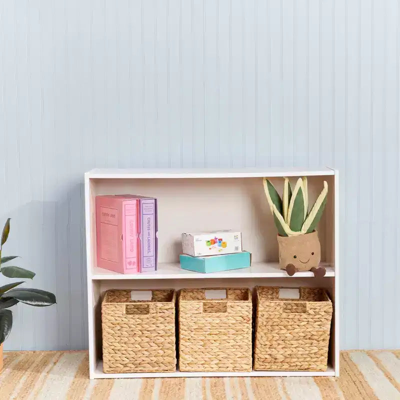 Meuble de rangement simple face à 2 étagères ECR4Kids Streamline, 30 po, Mobilier de salle de classe