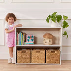 Meuble de rangement simple face à 2 étagères ECR4Kids Streamline, 30 po, Mobilier de salle de classe