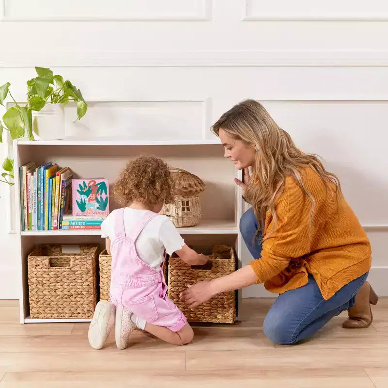 Meuble de rangement simple face à 2 étagères ECR4Kids Streamline, 30 po, Mobilier de salle de classe