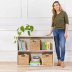 Meuble de rangement simple face à 2 étagères ECR4Kids Streamline, 30 po, Mobilier de salle de classe