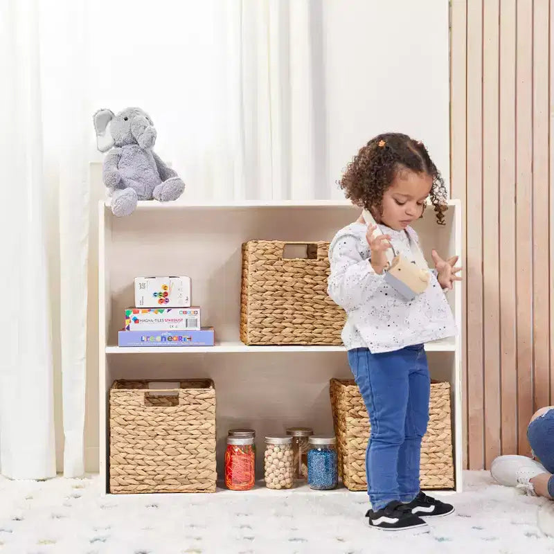 Meuble de rangement simple face à 2 étagères ECR4Kids Streamline, 30 po, Mobilier de salle de classe