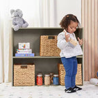 Meuble de rangement simple face à 2 étagères ECR4Kids Streamline, 30 po, Mobilier de salle de classe