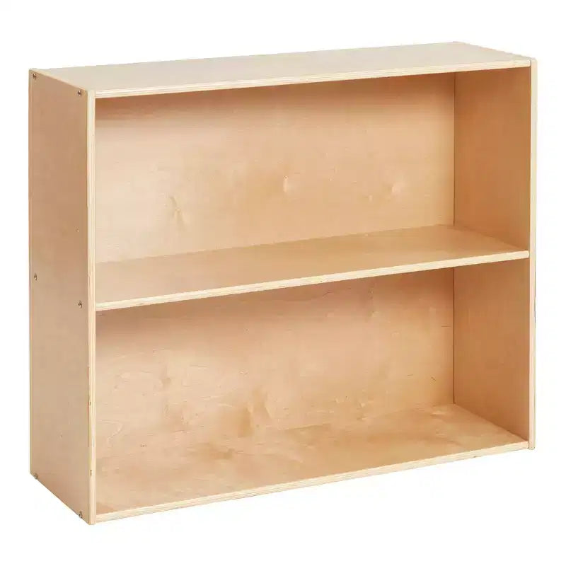 Meuble de rangement simple face à 2 étagères ECR4Kids Streamline, 30 po, Mobilier de salle de classe