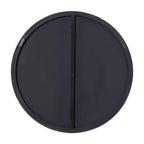 Miroir mural rond contemporain en bois de 36 po - Olivia & May