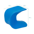 Tabouret Wave Seat Perch d'ECR4Kids, hauteur d'assise de 14 à 15,1 po, sièges flexibles, paquet de 2