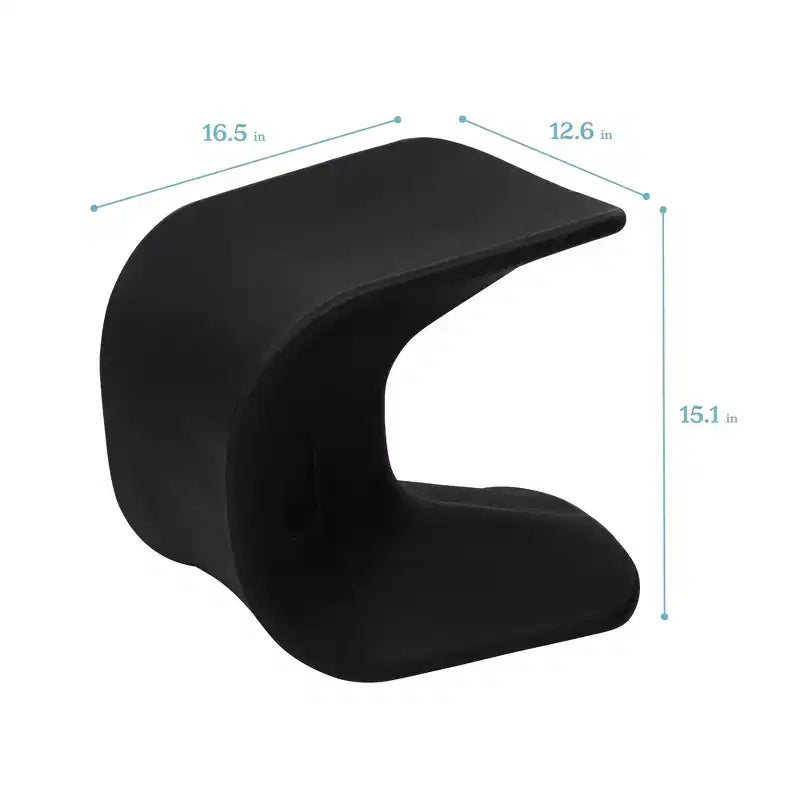 Tabouret Wave Seat Perch d'ECR4Kids, hauteur d'assise de 14 à 15,1 po, sièges flexibles, paquet de 2