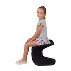 Tabouret Wave Seat Perch d'ECR4Kids, hauteur d'assise de 14 à 15,1 po, sièges flexibles, paquet de 2