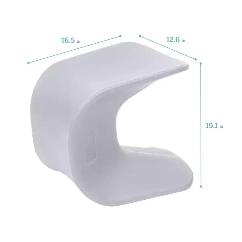 Tabouret Wave Seat Perch d'ECR4Kids, hauteur d'assise de 14 à 15,1 po, sièges flexibles, paquet de 2
