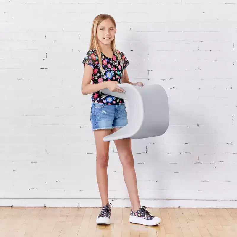 Tabouret Wave Seat Perch d'ECR4Kids, hauteur d'assise de 14 à 15,1 po, sièges flexibles, paquet de 2