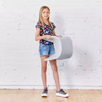 Tabouret Wave Seat Perch d'ECR4Kids, hauteur d'assise de 14 à 15,1 po, sièges flexibles, paquet de 2