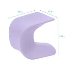 Tabouret Wave Seat Perch d'ECR4Kids, hauteur d'assise de 14 à 15,1 po, sièges flexibles, paquet de 2