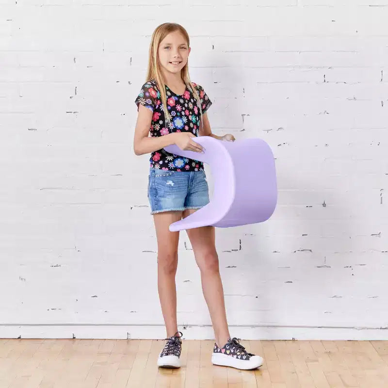 Tabouret Wave Seat Perch d'ECR4Kids, hauteur d'assise de 14 à 15,1 po, sièges flexibles, paquet de 2