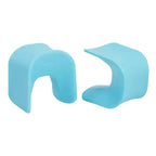 Tabouret Wave Seat Perch d'ECR4Kids, hauteur d'assise de 14 à 15,1 po, sièges flexibles, paquet de 2